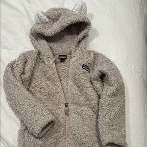 Patagonia Fuzzy Hooded Jacket with Ears